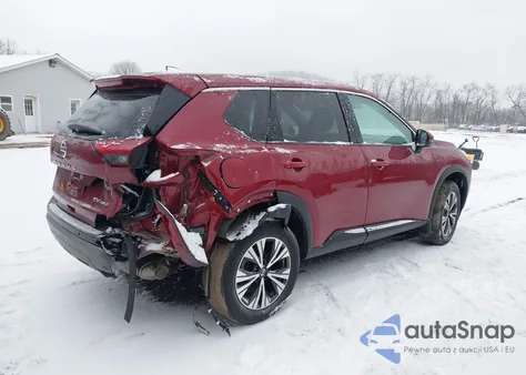 2021 Nissan Rogue Sv Intelligent Awd z USA, uszkodzony, nr VIN JN8AT3BB9MW210762